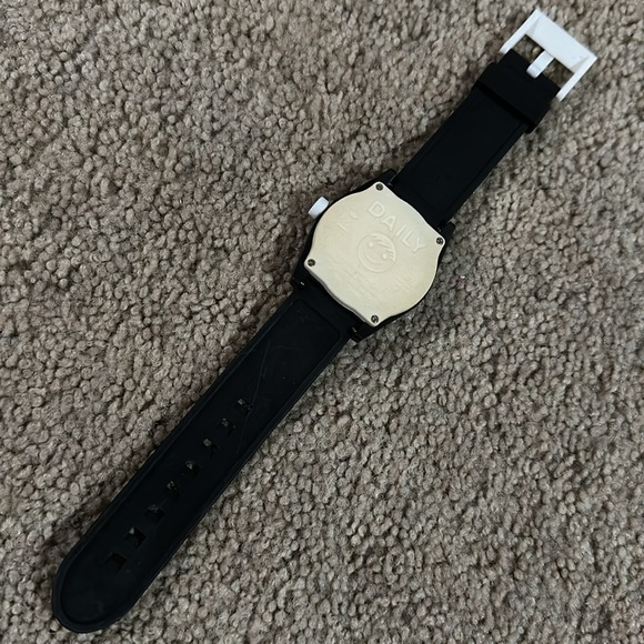 Neff Daily Mens Analog Watch Black & White 5 ATM  43mm - Picture 4 of 8